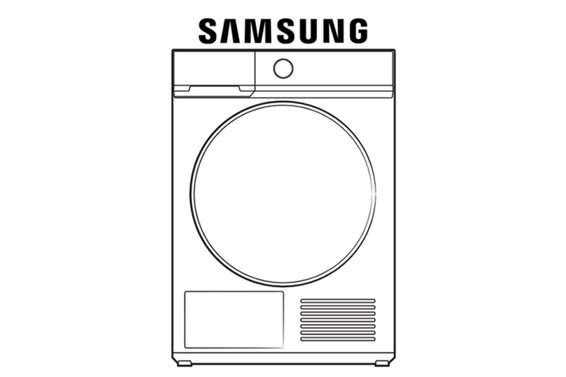 Samsung Dryer Door - DC97-20507A