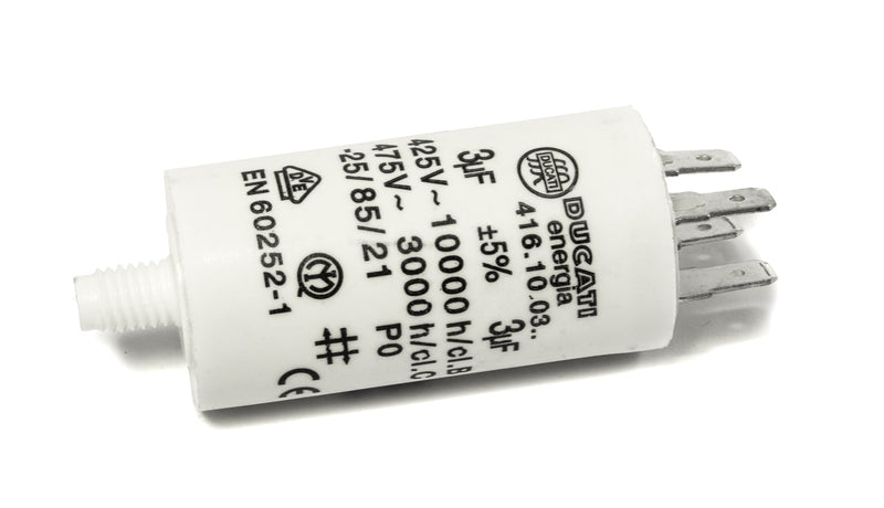 Ducati Energia Italia 3uF Microfarad Capacitor