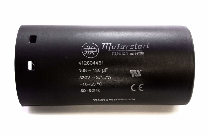 Ducati Energia Italia 108-130µF Motor Start Capacitor 412804461 up to 330V Capacitor