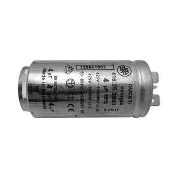 Electrolux Capacitor 4uf 425v 2pin Motor Fan - 1256418-01/1