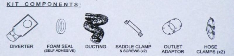 Simpson Westinghouse Electrolux Dryer Ventilation Ducting Kit Accessories