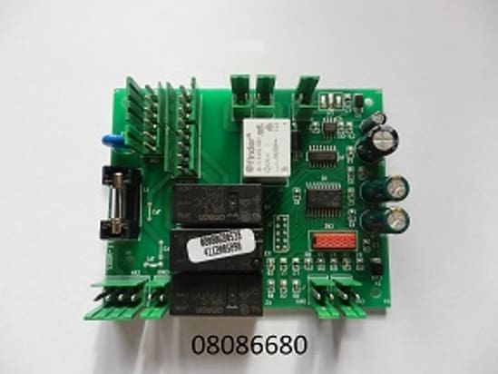 Smeg Rangehood Main Printed Circuit Board Controller - 08080680 Control